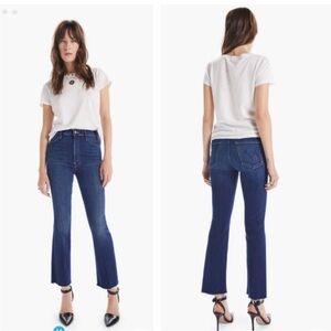 Mother The Hustler Ankle Fray Jean Sz 25 Teaming Up